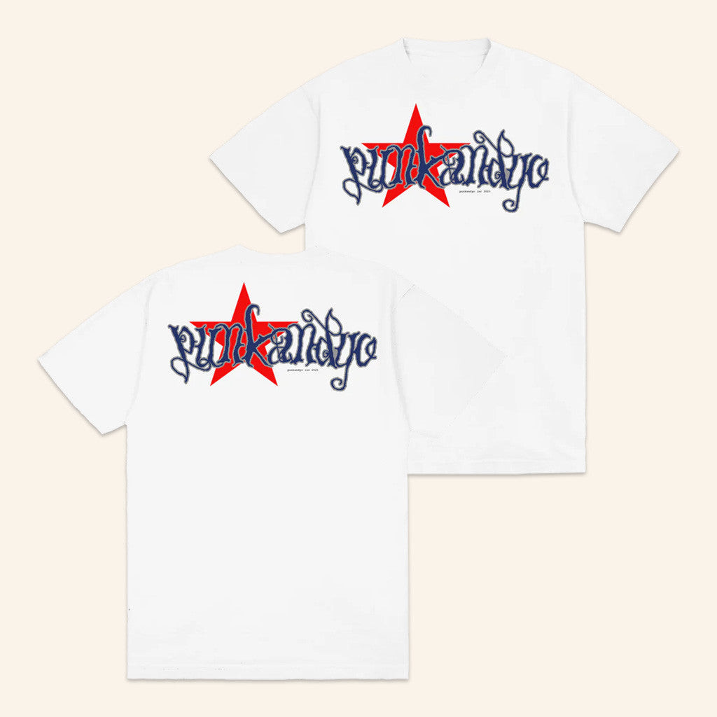 Punkandyo Merch All Star White T-Shirt Gift Ideas For Boyfriend Punkandyo Merch All Star White T-Shirt Gift Ideas For Boyfriend