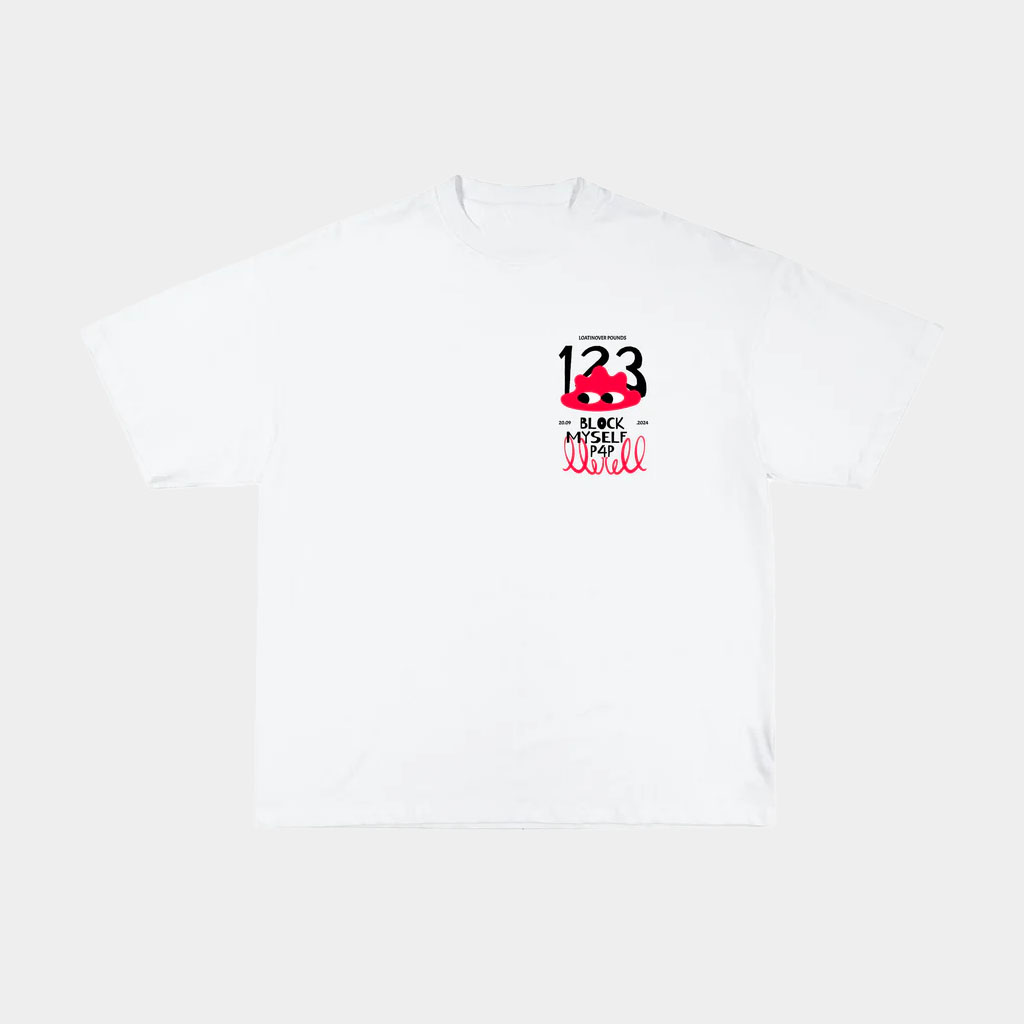 Punyete Merch 123 Block Myself T-Shirt Best Birthday Gift For Friends Punyete Merch 123 Block Myself T-Shirt Best Birthday Gift For Friends