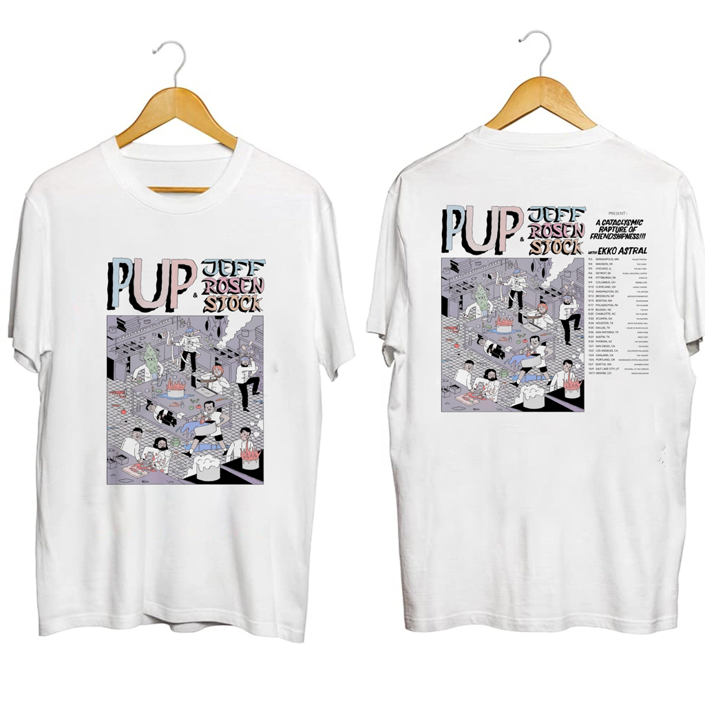 PUP And Jeff Rosenstock Tour 2025 Shirt Fan Merch Best Gifts For Son