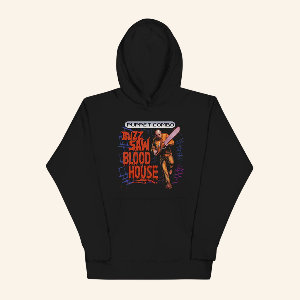 Puppet Combo Merch Buzz-Saw Blood House Hoodie Gift Ideas For Husband Puppet Combo Merch Buzz-Saw Blood House Hoodie Gift Ideas For Husband