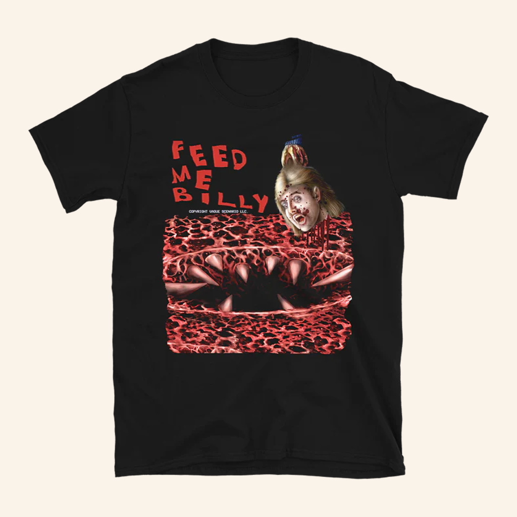 Puppet Combo Merch Feed Me Billy T-Shirt Gifts For Gamers For Horror Lovers Puppet Combo Merch Feed Me Billy T-Shirt Gifts For Gamers For Horror Lovers