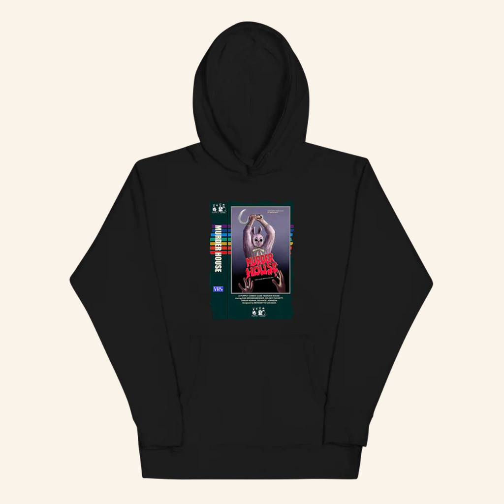 Puppet Combo Merch Murder House VHS Hoodie Christmas Gift Ideas For Him Puppet Combo Merch Murder House VHS Hoodie Christmas Gift Ideas For Him
