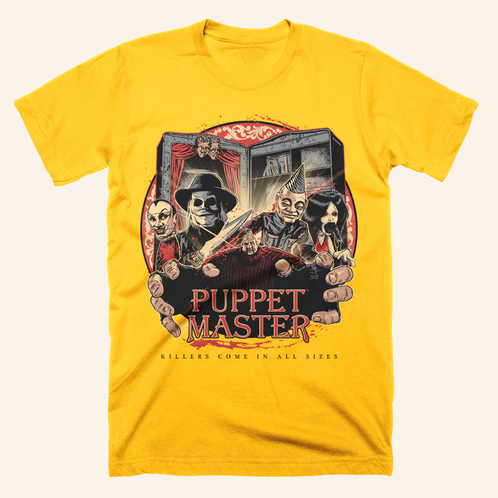 Puppet Master Killers Come In All Sizes T-Shirt Halloween Clothes Present For Him Puppet Master Killers Come In All Sizes T-Shirt Halloween Clothes Present For Him