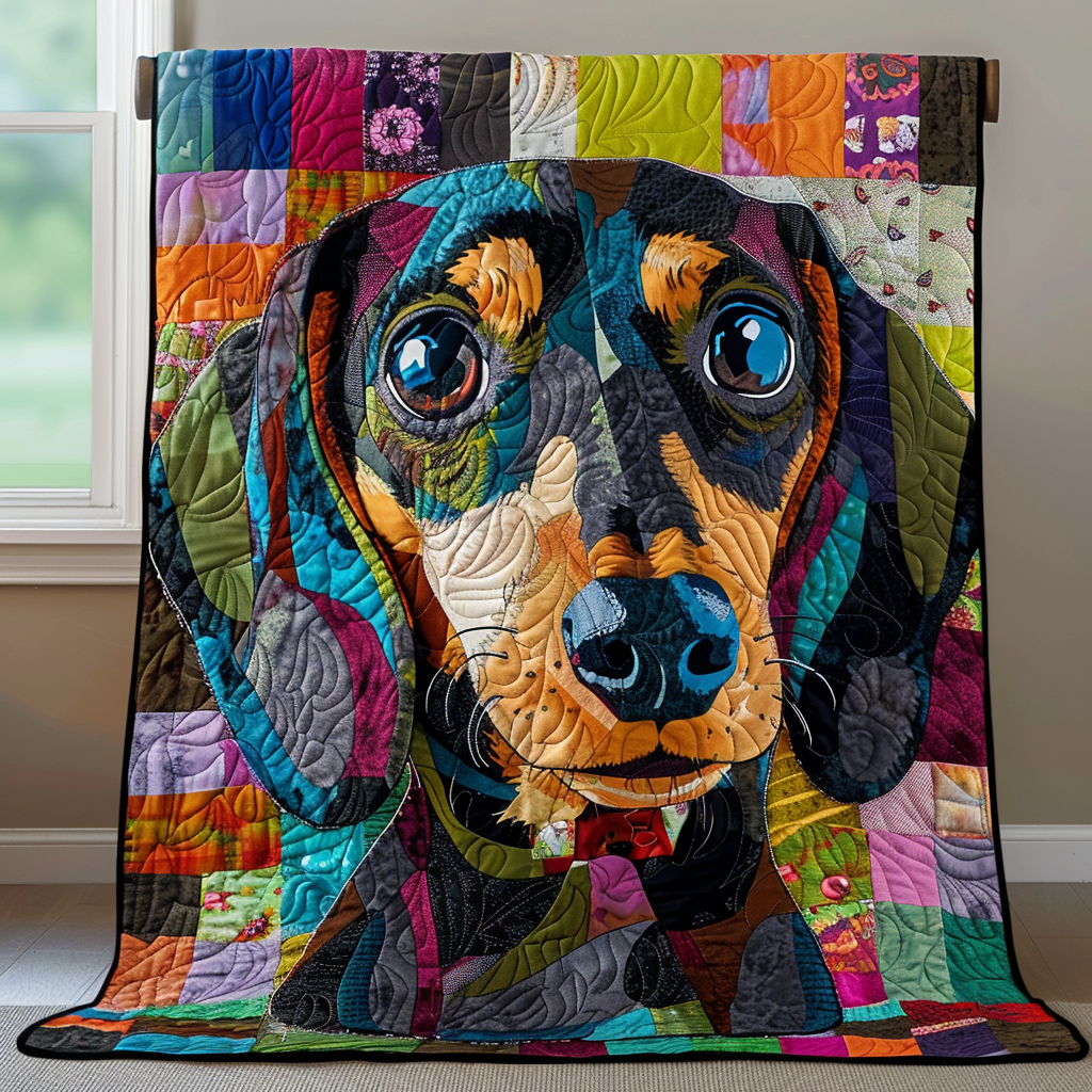 Puppy Patch Quilted Blanket Great Dog Christmas Gifts