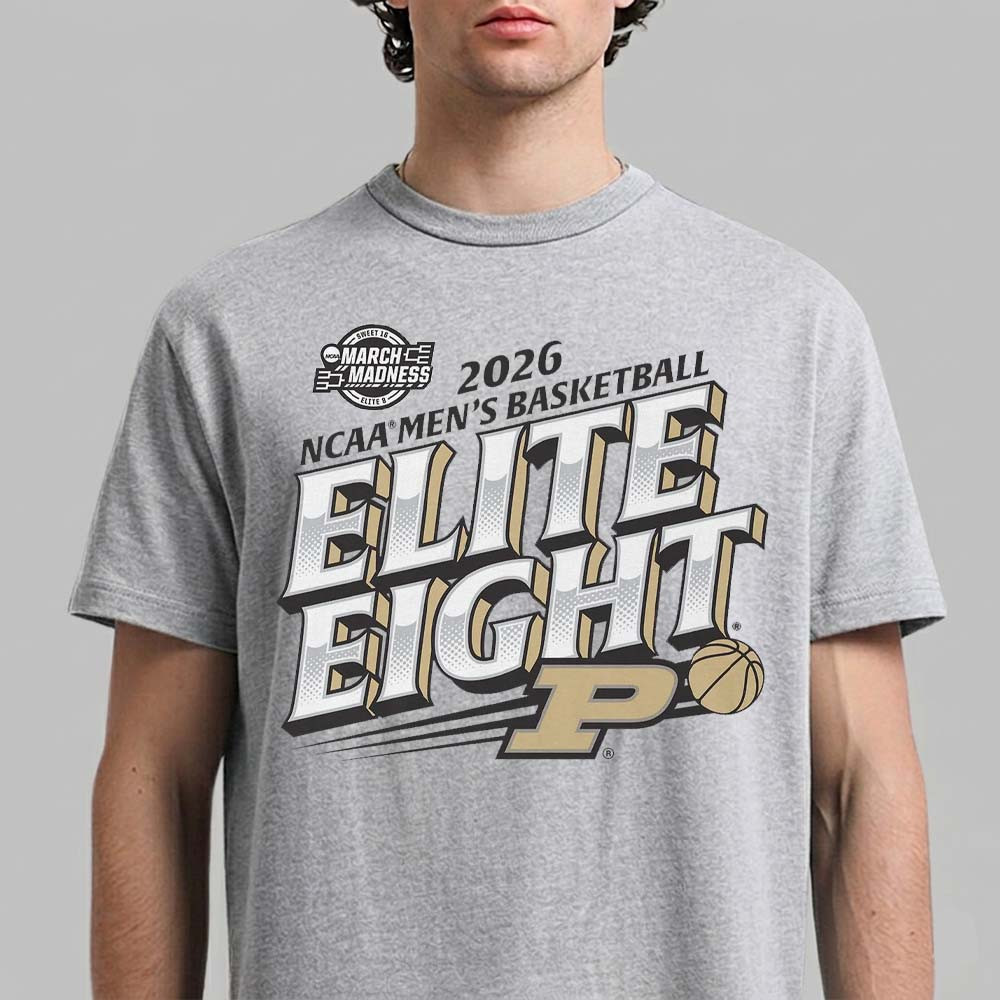 Purdue Boilermakers Men's Basketball 2026 T-Shirt NCAA March Madness Shirt Fan Gear
