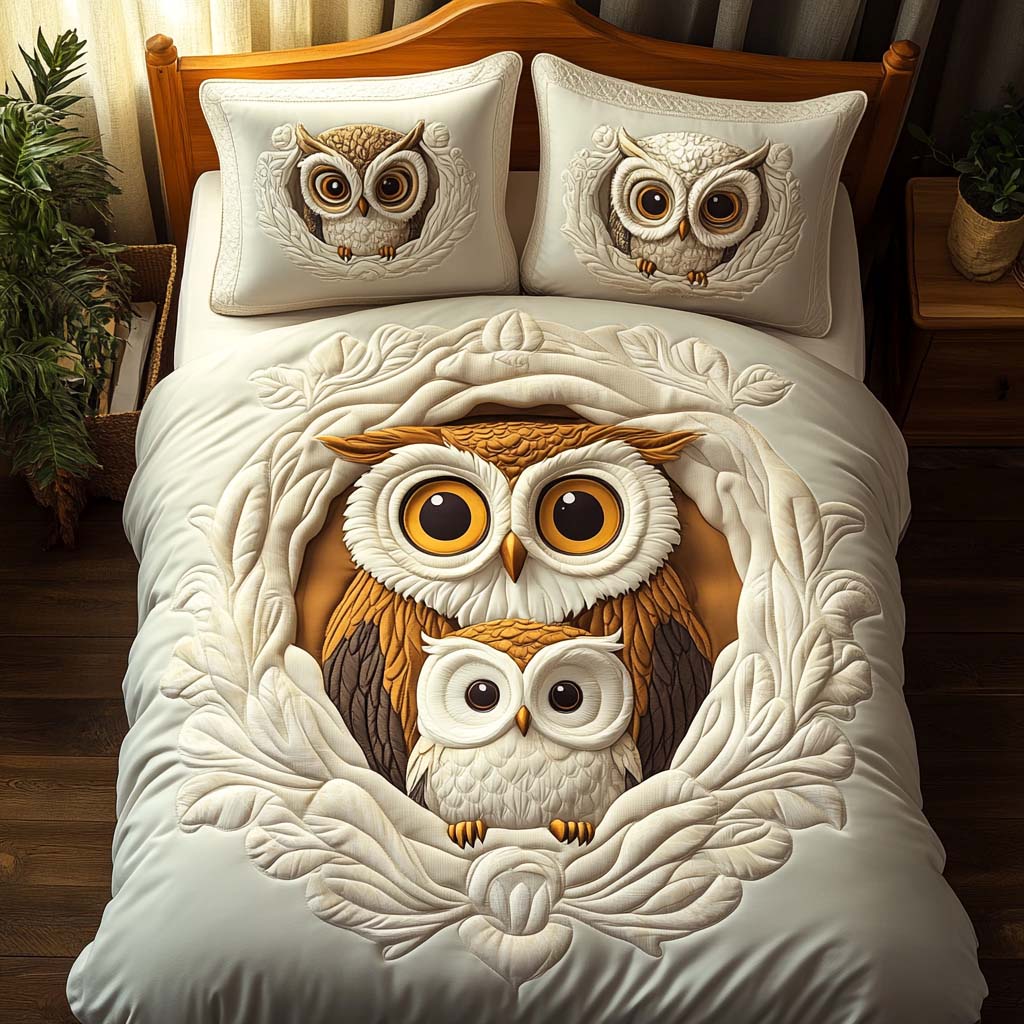 Pure Nest Quilted Bedding Set Personalized Bedding Set Gift for Couples