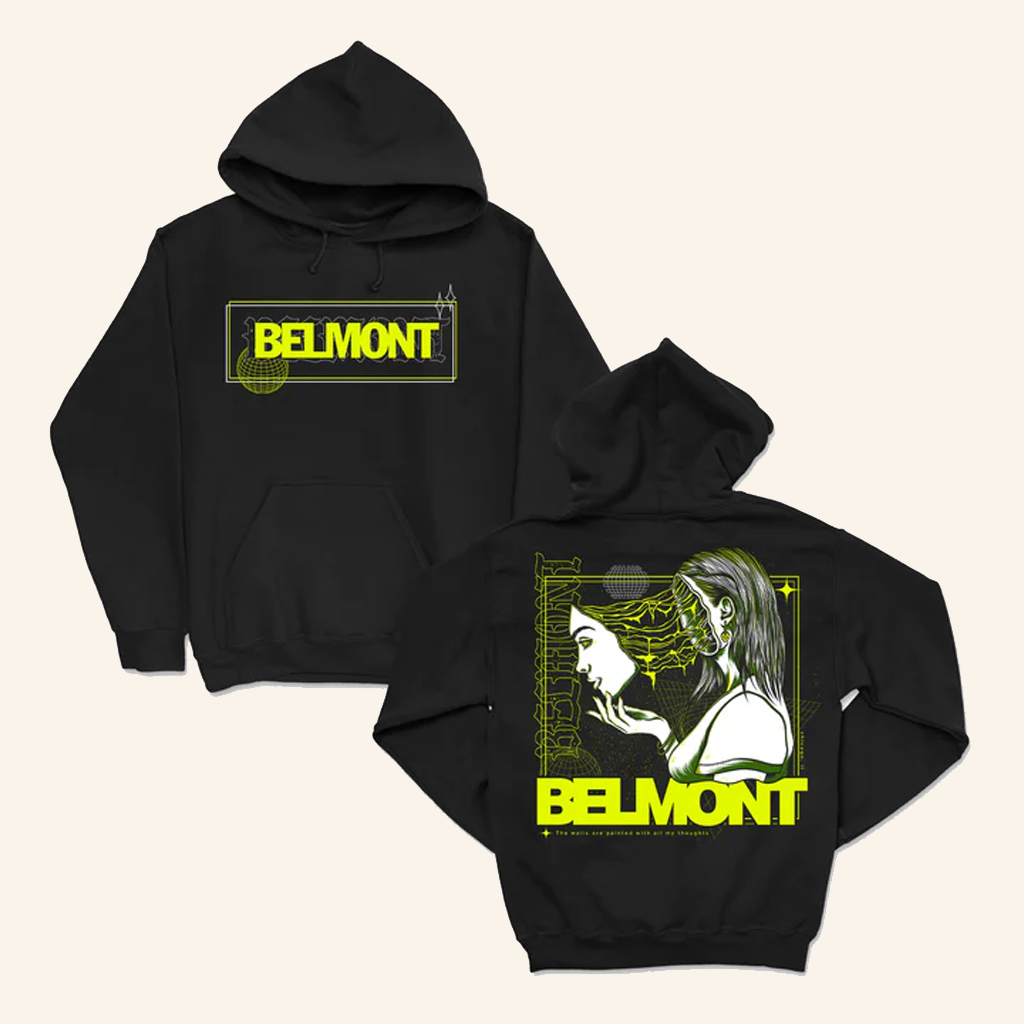 Pure Noise Merch Belmont Mask V2 Black Hoodie Dad Christmas Gifts Pure Noise Merch Belmont Mask V2 Black Hoodie Dad Christmas Gifts