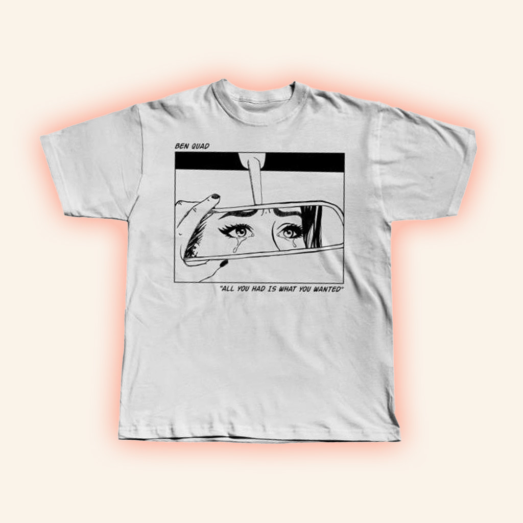 Pure Noise Merch Ben Quad Rearview T-Shirt Birthday Presents For Girlfriend Pure Noise Merch Ben Quad Rearview T-Shirt Birthday Presents For Girlfriend