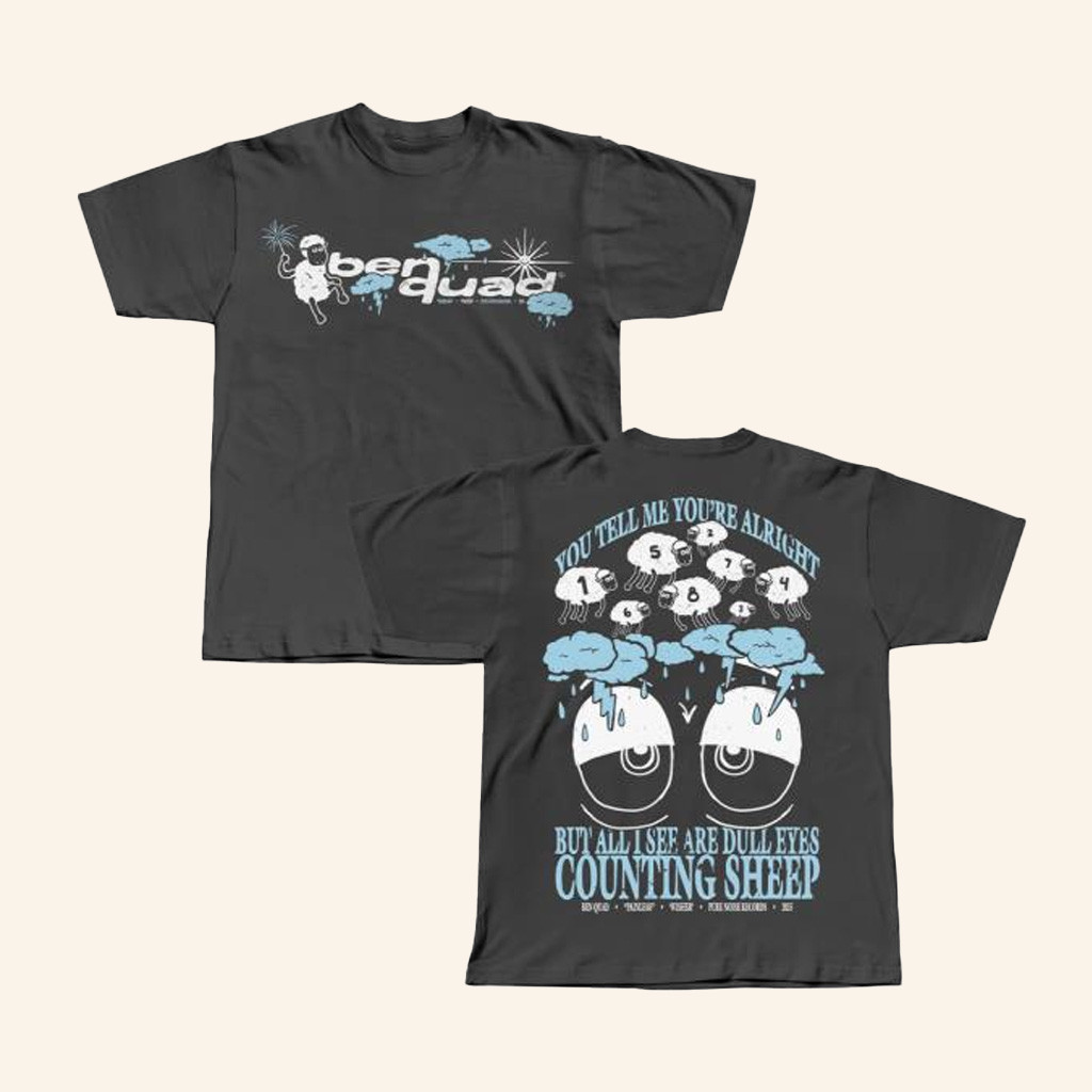 Pure Noise Merch Ben Quad T-Shirt Sheep Pepper Shirt Gifts For Him Pure Noise Merch Ben Quad T-Shirt Sheep Pepper Shirt Gifts For Him