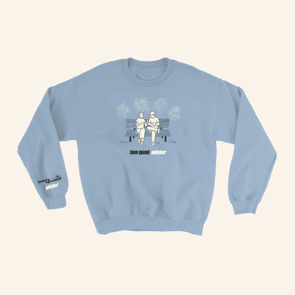 Pure Noise Merch Ben Quad Wisher Sweatshirt Unique Gift For Boyfriend Birthday Pure Noise Merch Ben Quad Wisher Sweatshirt Unique Gift For Boyfriend Birthday