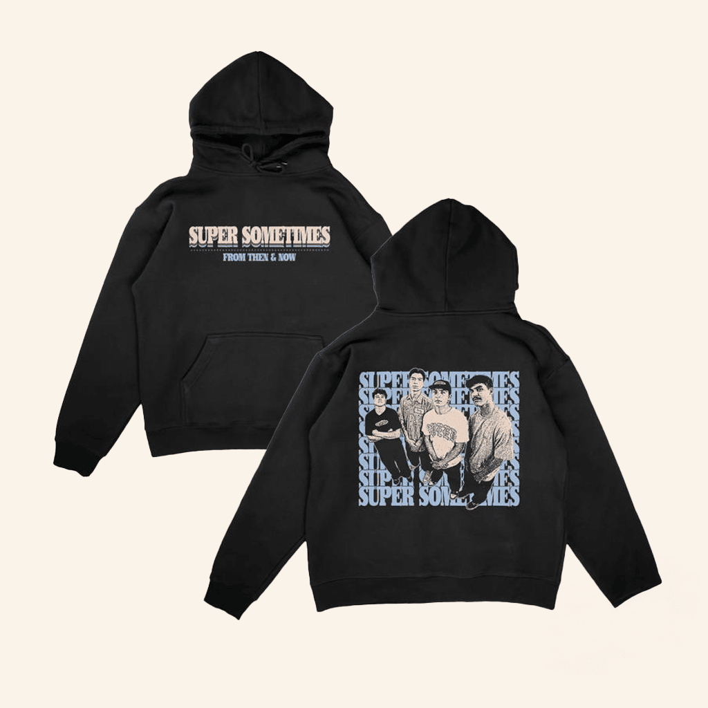 Pure Noise Merch Super Sometimes From Then And Now Black Hoodie Best Gifts For Friends Pure Noise Merch Super Sometimes From Then And Now Black Hoodie Best Gifts For Friends