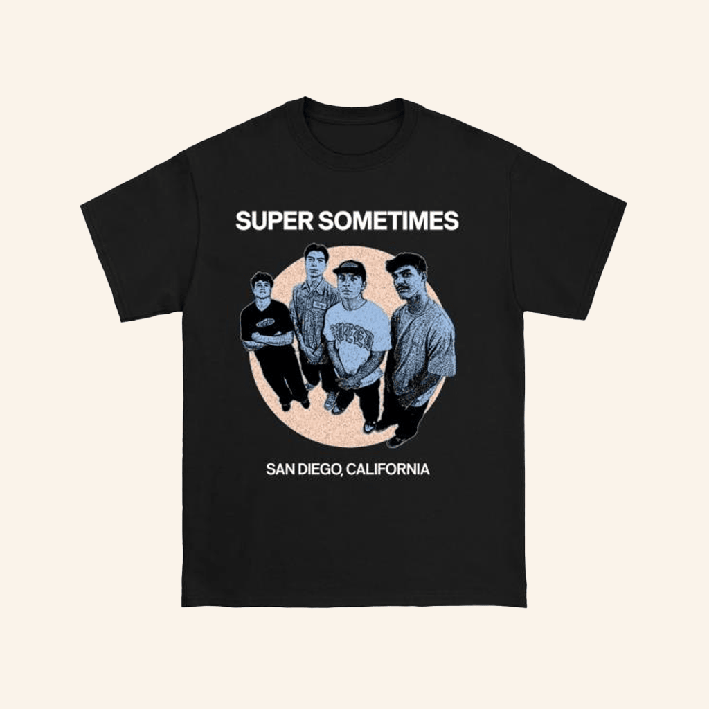 Pure Noise Merch Super Sometimes Promo Black T-Shirt Gifts For Him Pure Noise Merch Super Sometimes Promo Black T-Shirt Gifts For Him