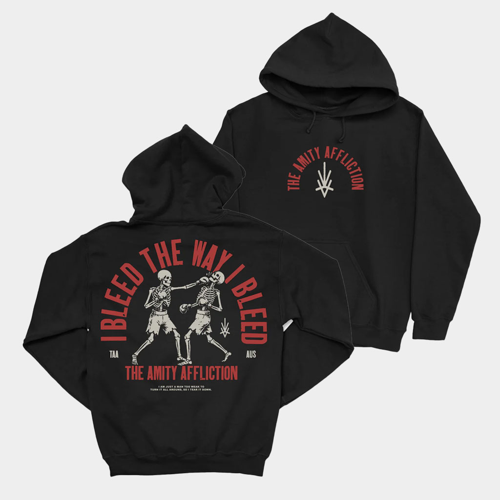 Pure Noise Records Merch The Amity Affliction I Bleed The Way I Bleed Black Hoodie Gifts-1 Pure Noise Records Merch The Amity Affliction I Bleed The Way I Bleed Black Hoodie Gifts-1