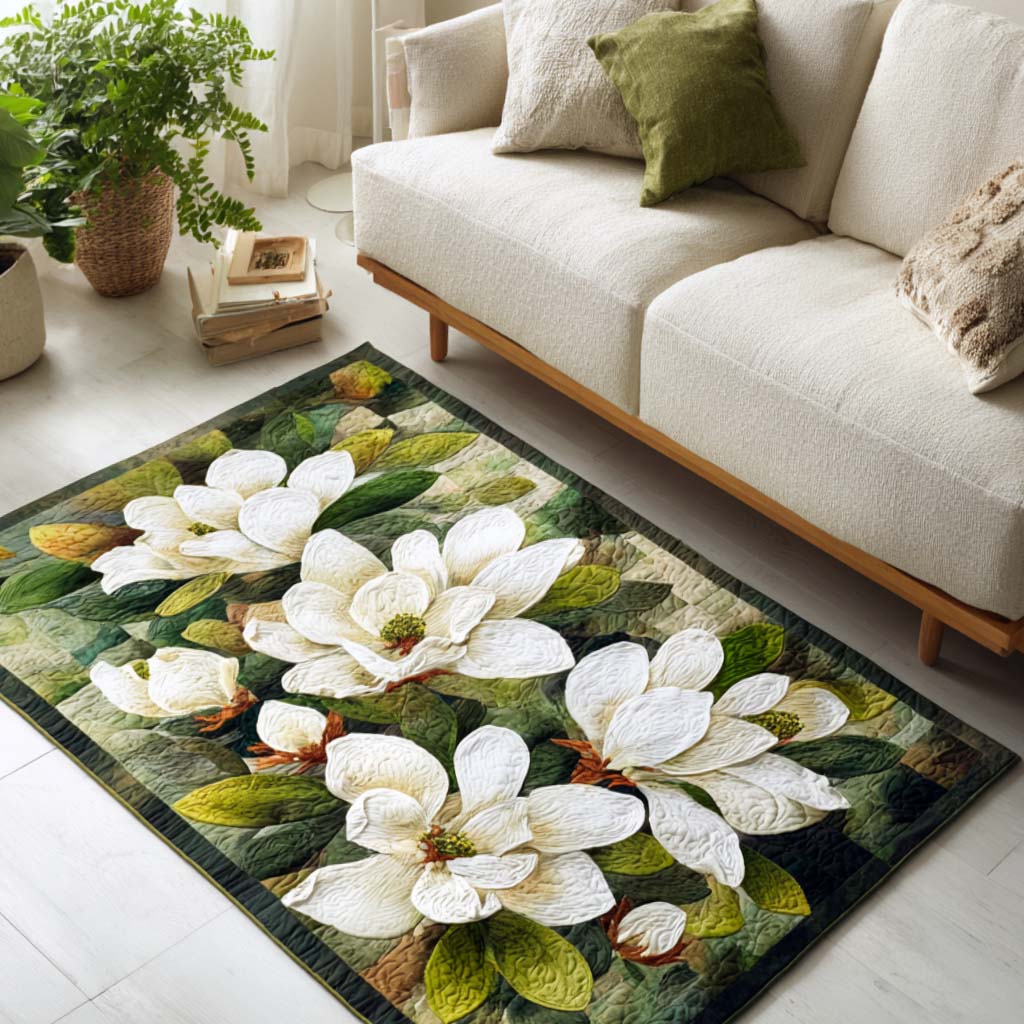 Pure Petals Area Rug  Dining Room Rug Grandchildren Gifts For Christmas