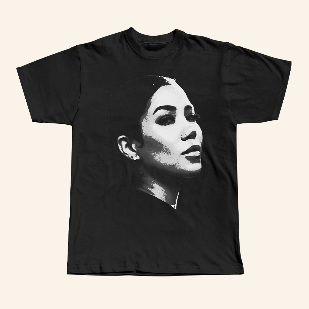 Purereign Clothing Merch Aiko Big Head Black T-Shirt Gifts Ideas For Friends