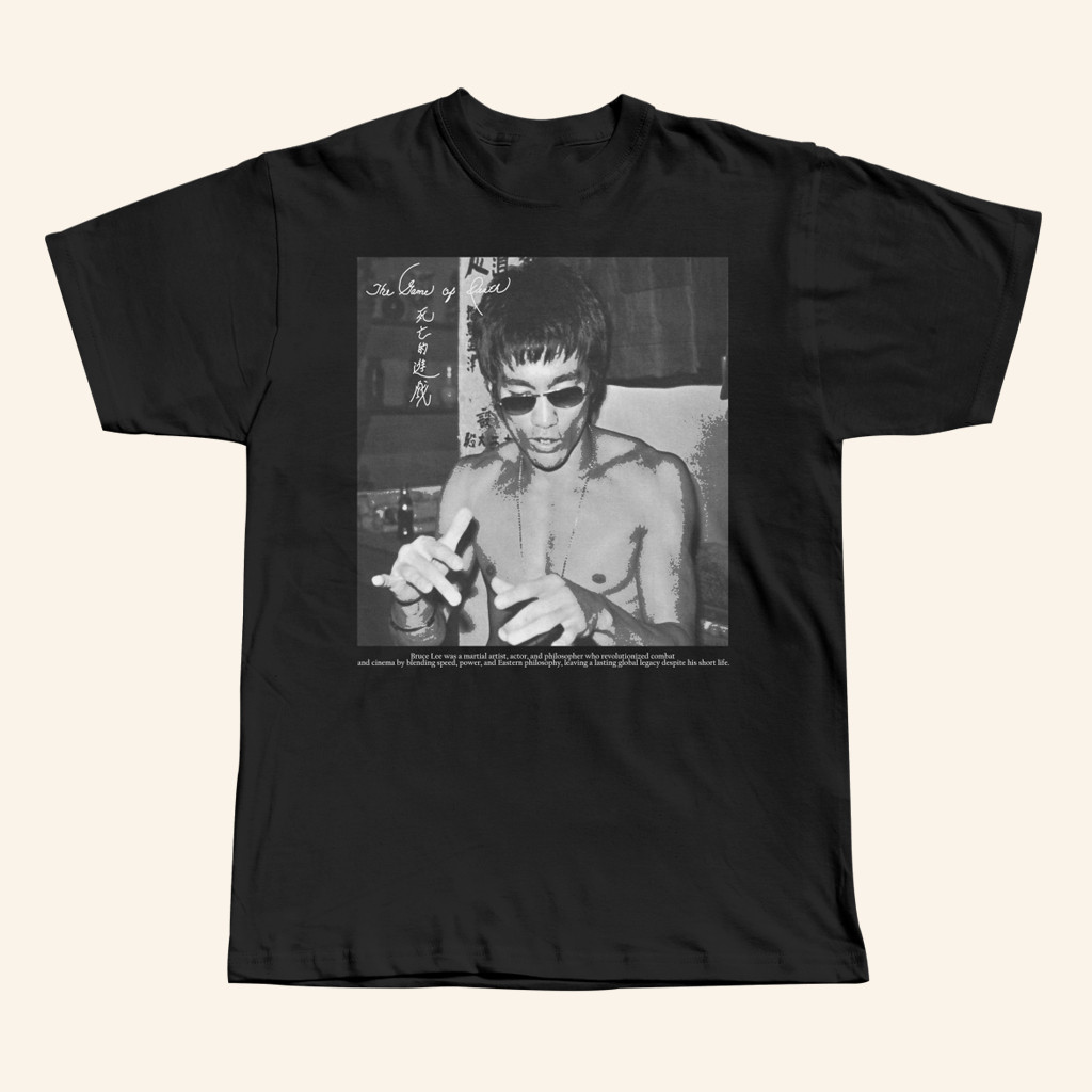 Purereign Clothing Merch Bruce Lee T-Shirt Bruce Lee Merch Gifts For Brothers