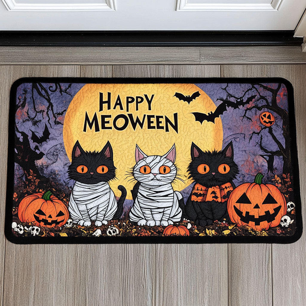Purranormal Pals Doormat Best Decoration Gift For Friends and Family on Halloween Day