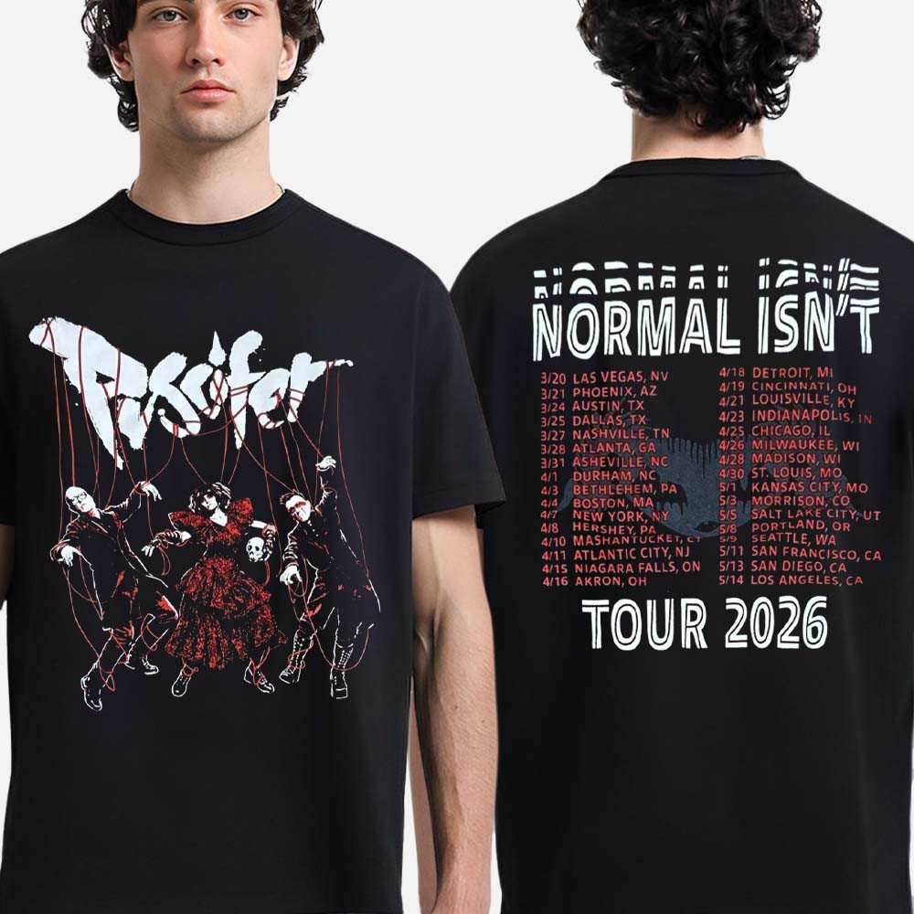 Puscifer Normal Isn't 2026 Tour T-Shirt Puscifer Tour Merch 2026 Merch Gift For Fans
