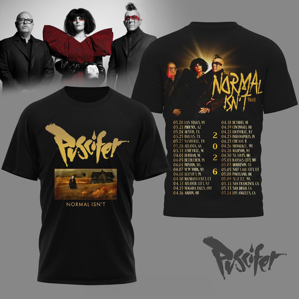 Puscifer The Normal Isn't Tour 2026 T-Shirt Puscifer Merch Gifts For Music Lovers