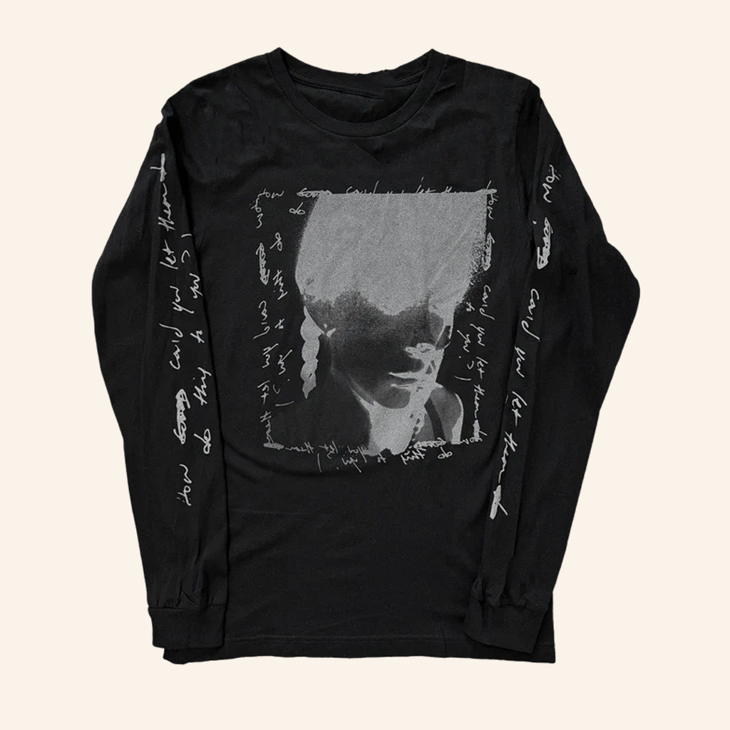PVRIS Merch Inverted Face Long Sleeve T-Shirt Christmas Present Ideas For Him