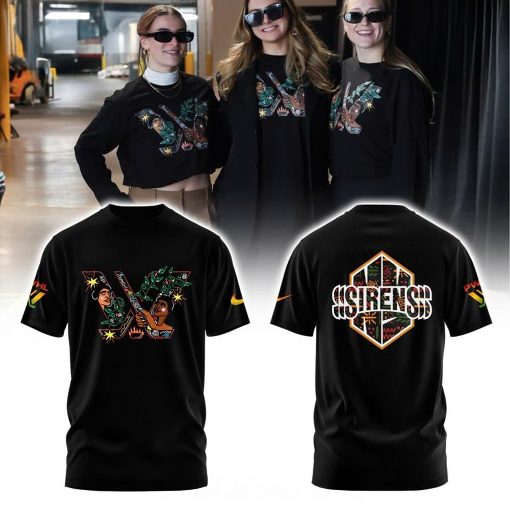 PWHL New York Sirens Black History Special T-Shirt Presents For Hockey Fans