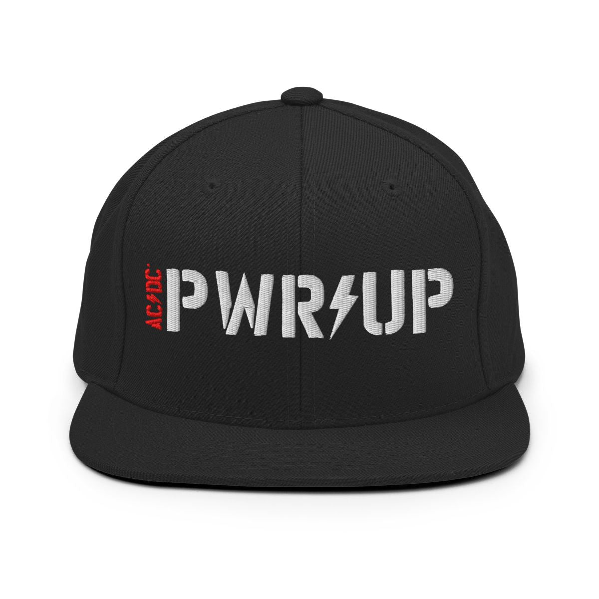 PWR UP Hat ACDC Tour Merch Snapback Hat Gifts For Husband