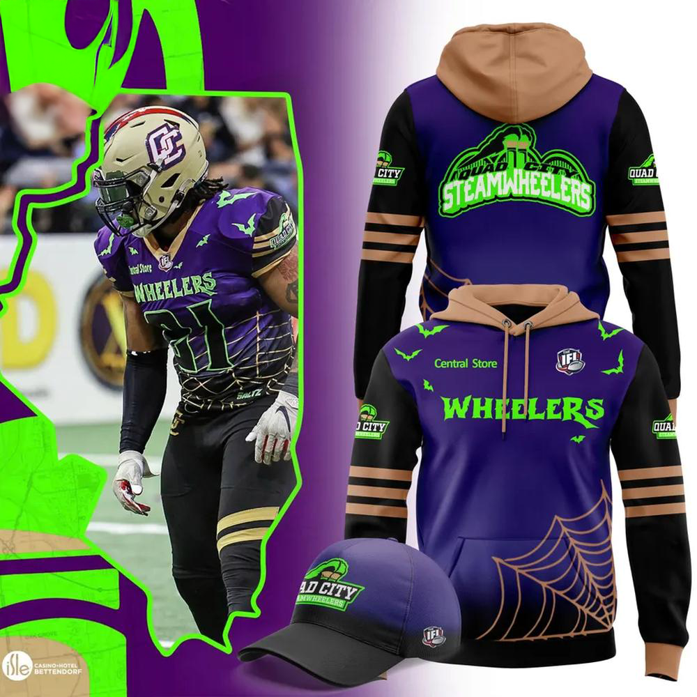 Quad City Steamwheelers Halloween Night Limited Edition Hoodie Gifts For Him