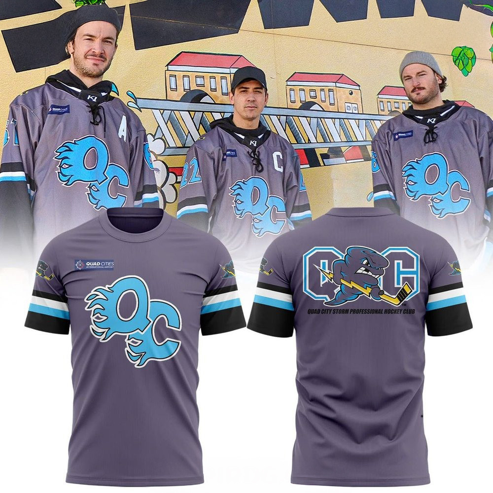 Quad City Storm Legends 2025 Professional T-Shirt Cool Gifts For Dad
