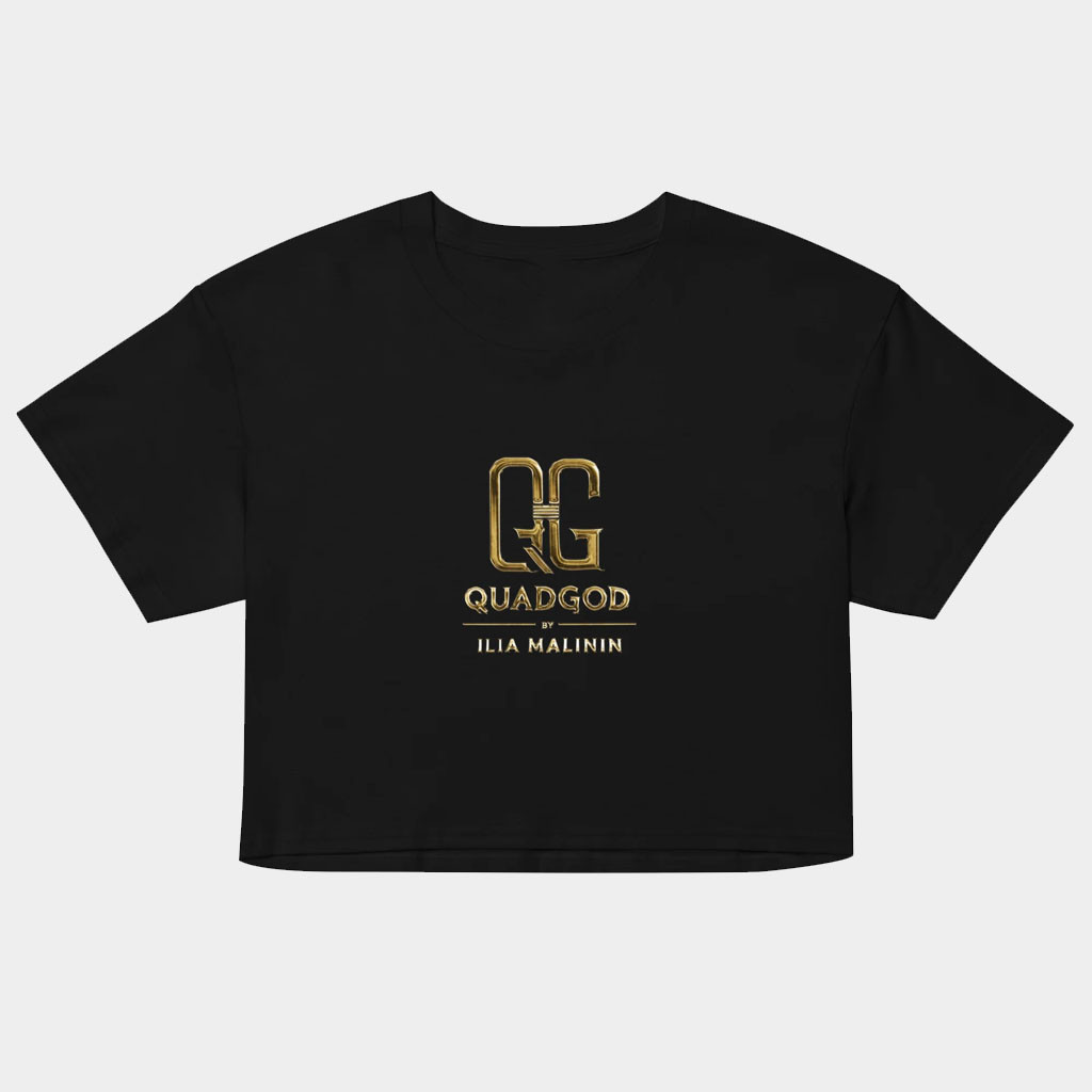 Quad God Merch Quad God Zip Cropped Shirt Black Ilia Malinin Merch Gifts For Her-1