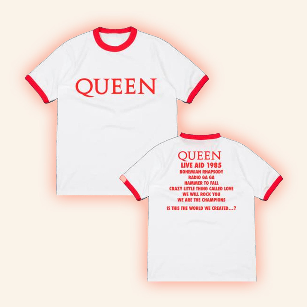 Queen Online Merch Queen At Live Aid T-Shirt Cool Gifts For Music Lovers Queen Online Merch Queen At Live Aid T-Shirt Cool Gifts For Music Lovers