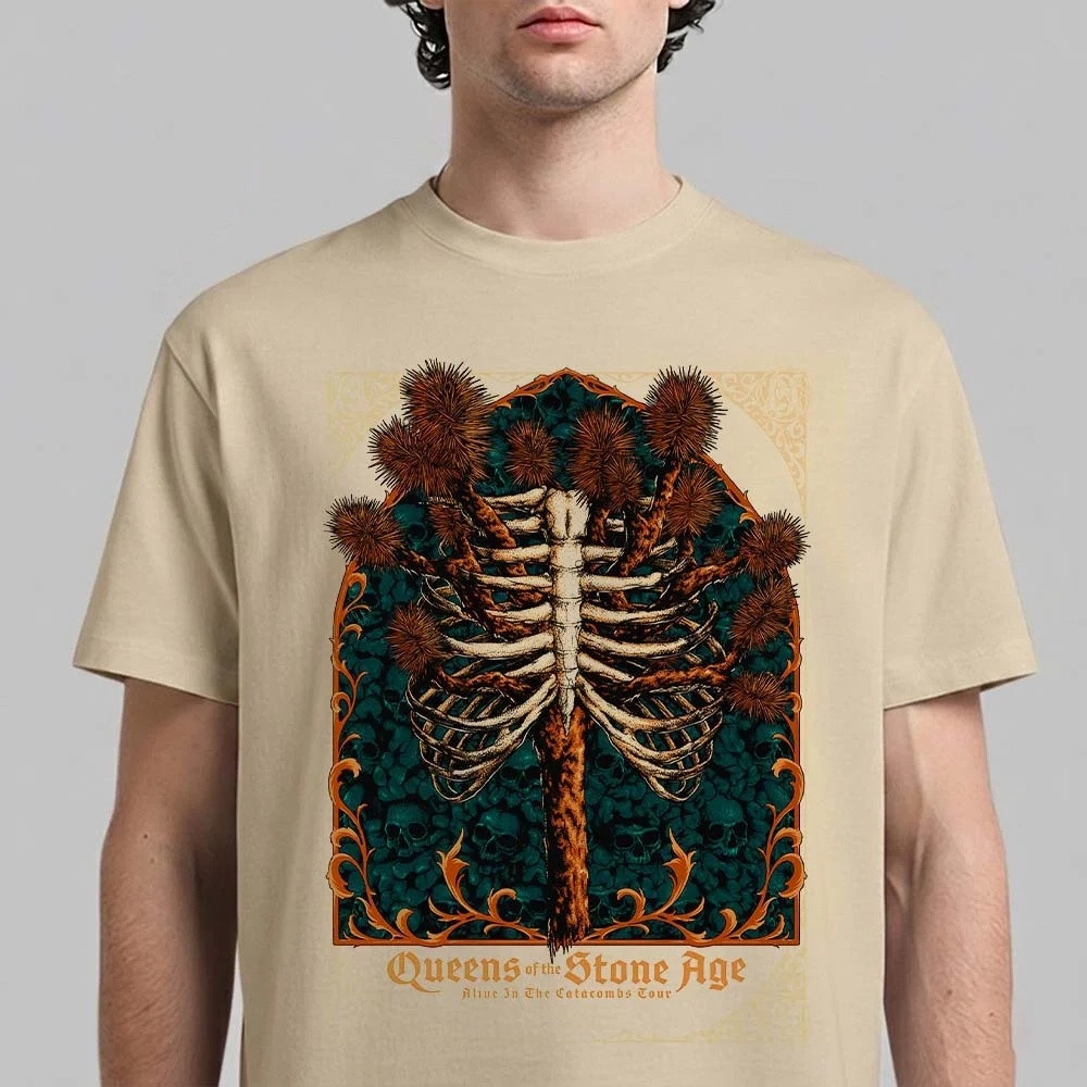 Queens Of The Stone Age Merch Joshua Tree California 2026 T-Shirt Queens Of The Stone Age Clothes