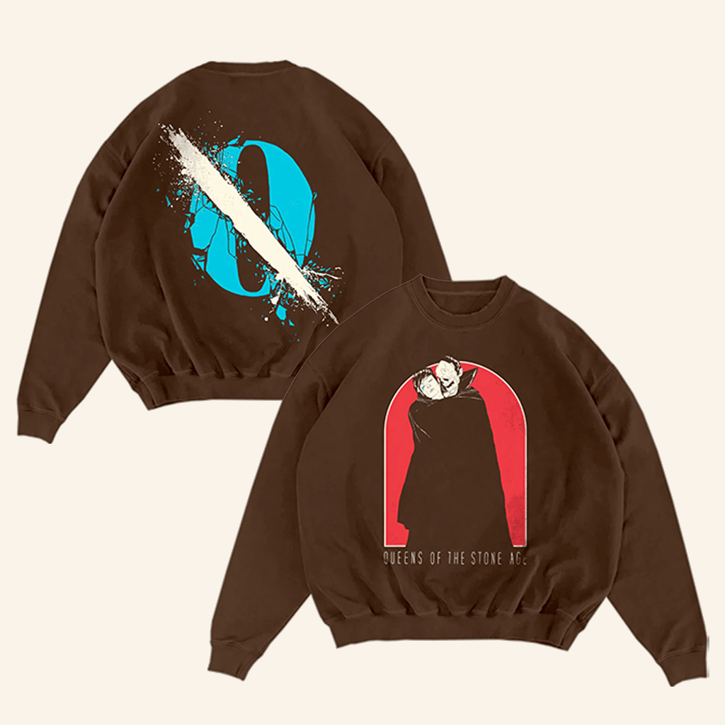 Queens Of The Stone Age Merch Like Clockwork Cover Sweatshirt Him Gifts Queens Of The Stone Age Merch Like Clockwork Cover Sweatshirt Him Gifts