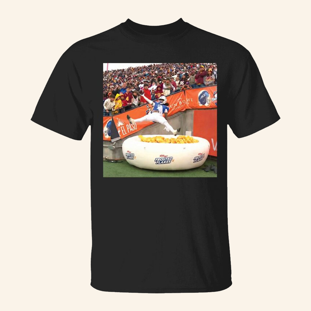 Que'sean Brown Frosted Flakes Leap Shirt Best Gift For Football Lovers