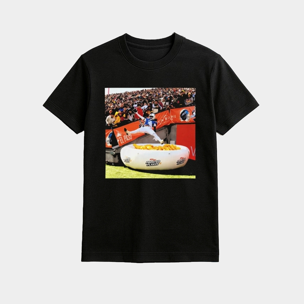 Quesean Brown Frosted Flakes Leap Shirt Fan Merch Present For Him