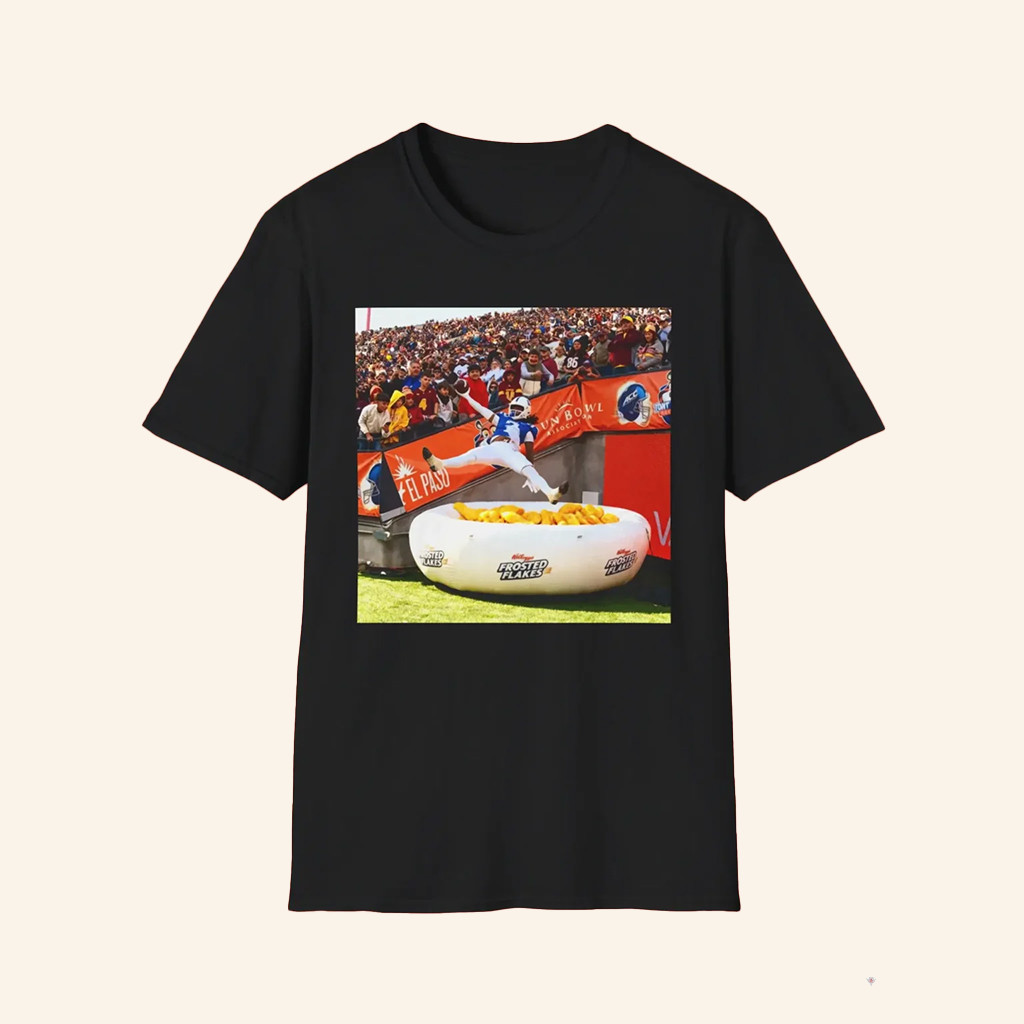 Que'Sean Brown Frosted Flakes Leap Shirt Gifts For Football Lovers