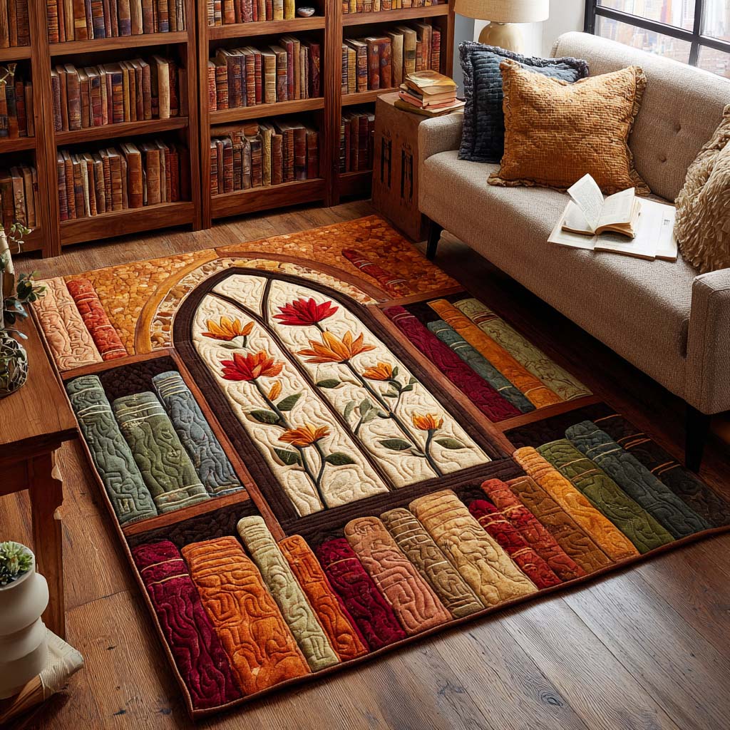 Quiet Chapter Area Rug Dining Table Accessories Great Book Lover Presents