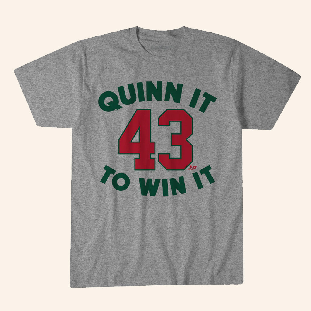 Quinn Hughes Quinn It To Win It T Shirts
