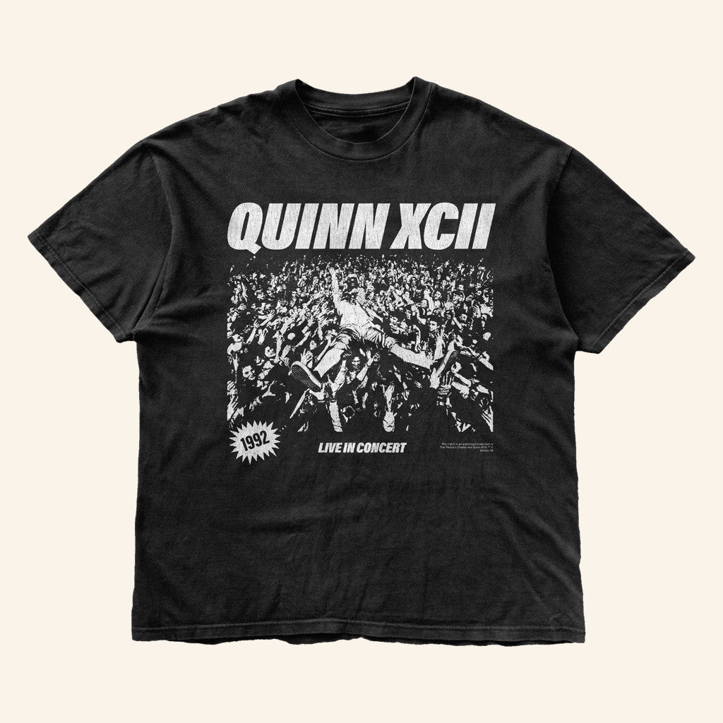 Quinn XCII Merch Live In Concert 1992 T-Shirt Gifts For Music Enthusiasts Quinn XCII Merch Live In Concert 1992 T-Shirt Gifts For Music Enthusiasts