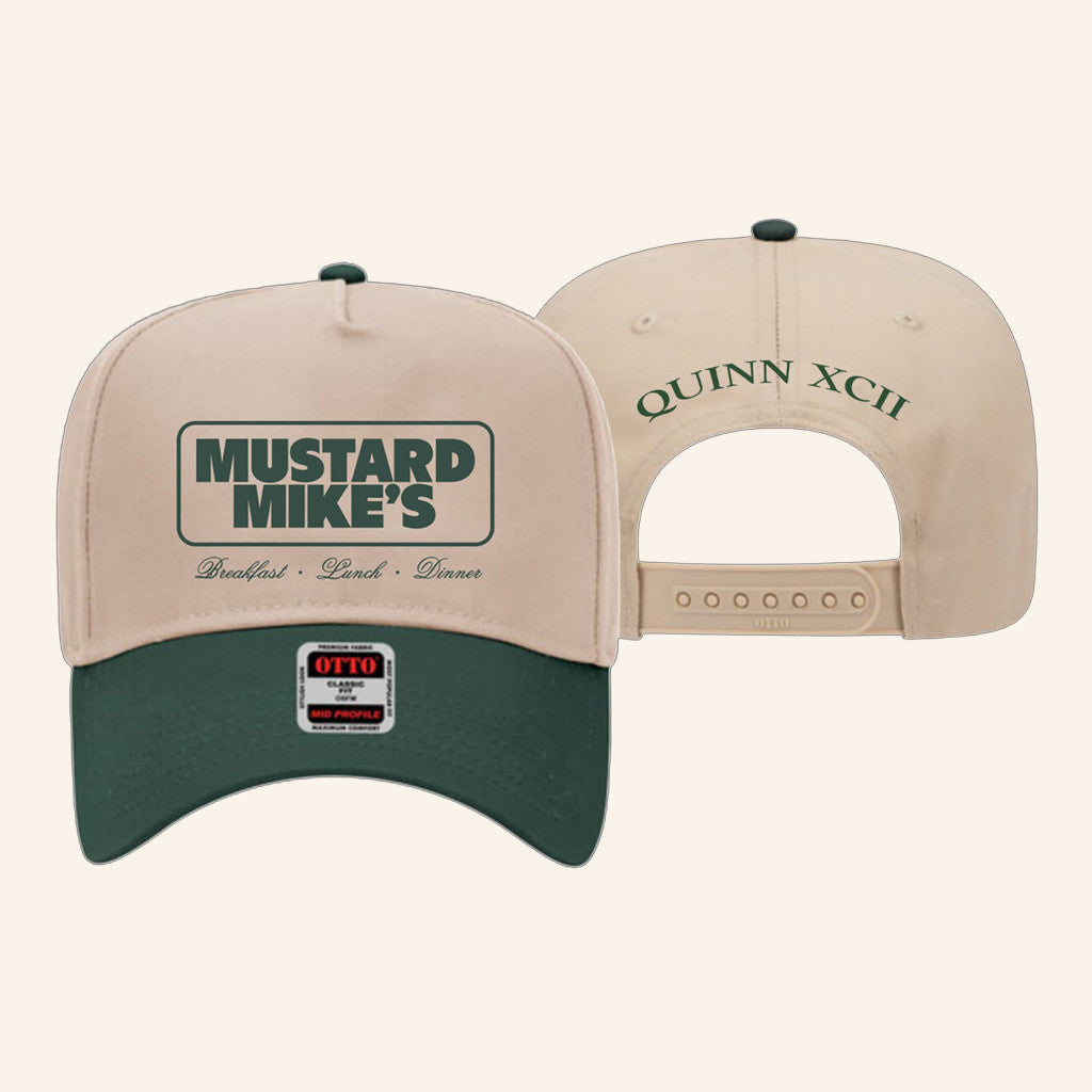 Quinn XCII Merch Mustard Mike's Tour Hat Music Gift Ideas For Guys Quinn XCII Merch Mustard Mike's Tour Hat Music Gift Ideas For Guys