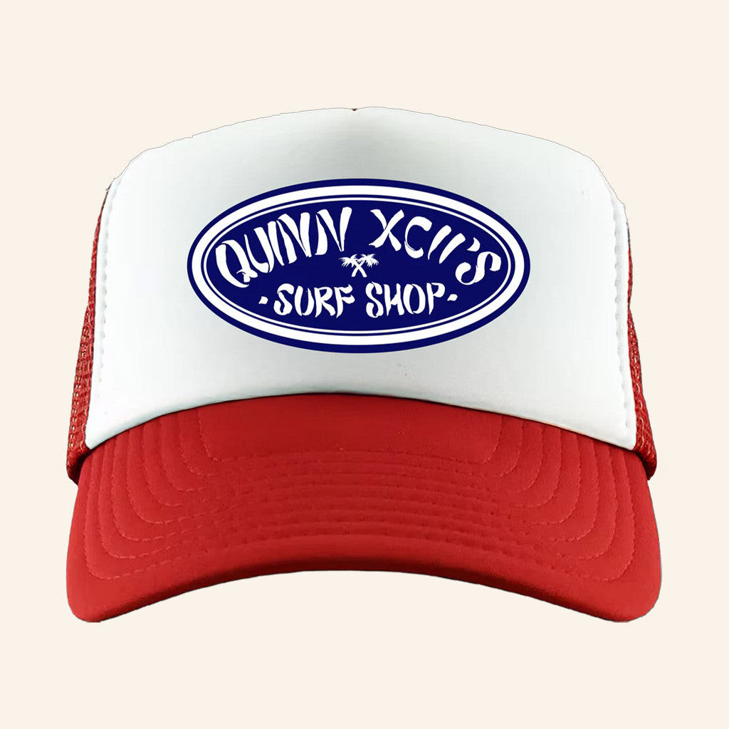 Quinn XCII Merch Surf Shop Trucker Hat Gifts For Dad