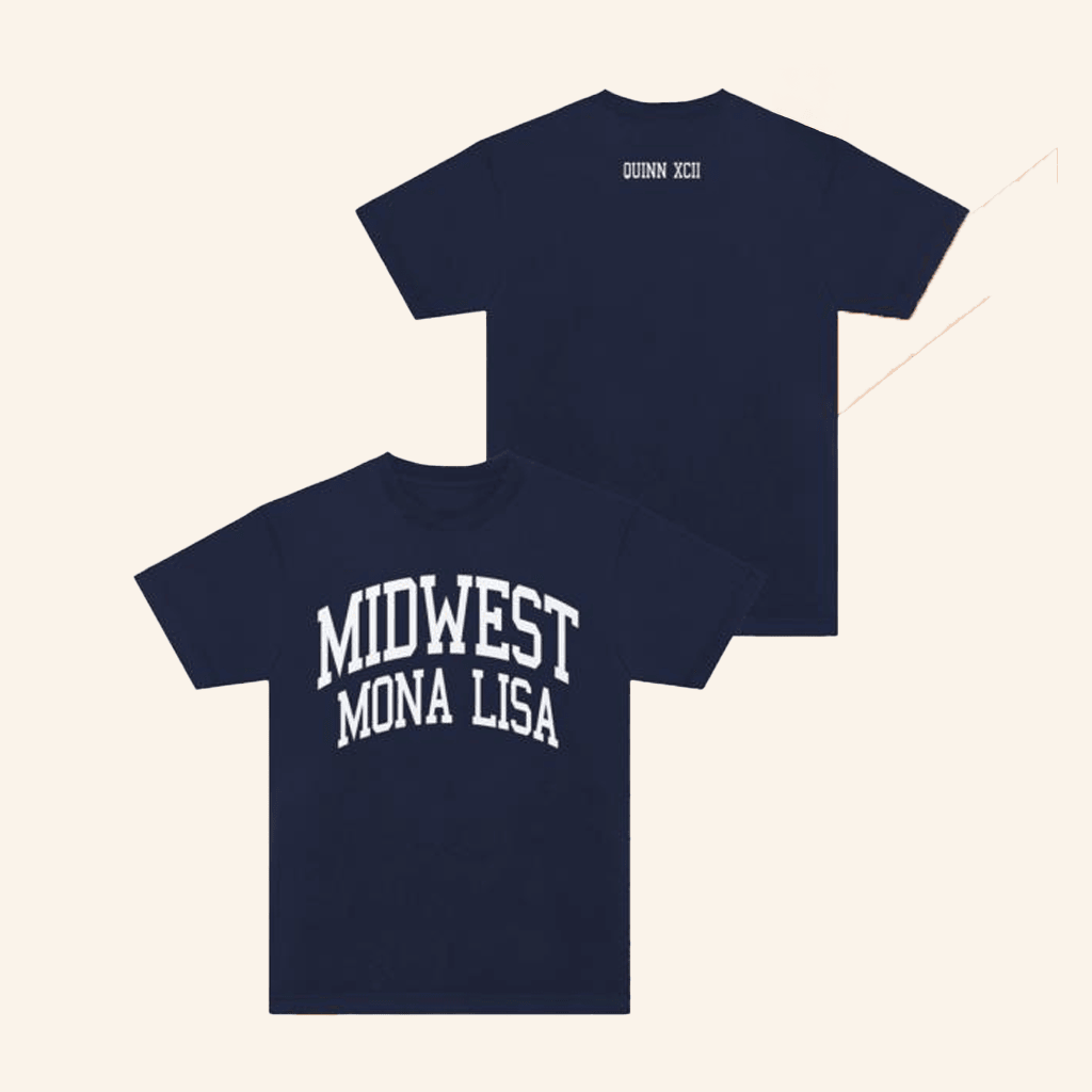 Quinn XCII Official Merch Midwest Mona Lisa T-Shirt Gifts For Music Fans Quinn XCII Official Merch Midwest Mona Lisa T-Shirt Gifts For Music Fans