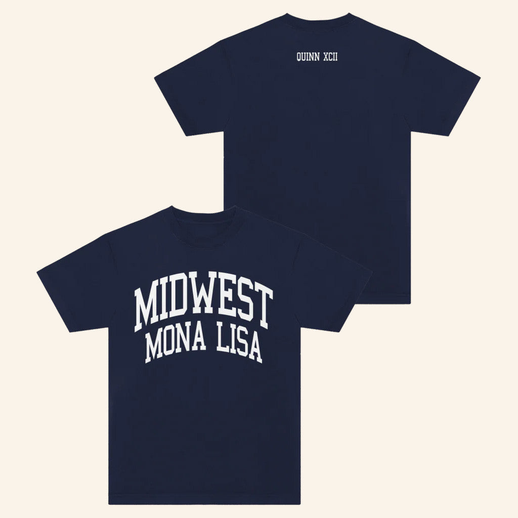 Quinn XCII Store Merch Midwest Mona Lisa T-Shirt Gifts For Friends Quinn XCII Store Merch Midwest Mona Lisa T-Shirt Gifts For Friends