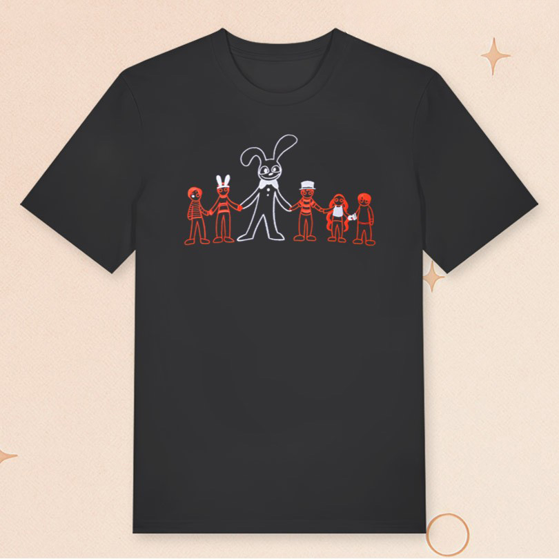 Rabbit Glows In The Dark T-Shirt Mckenna's Shirt Gifts Ideas For Her