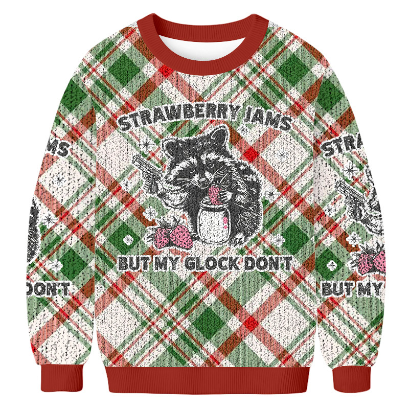 Raccoon Fun Christmas Ugly Sweater Xmas Outfits Christmas Gifts For Raccoon Lovers