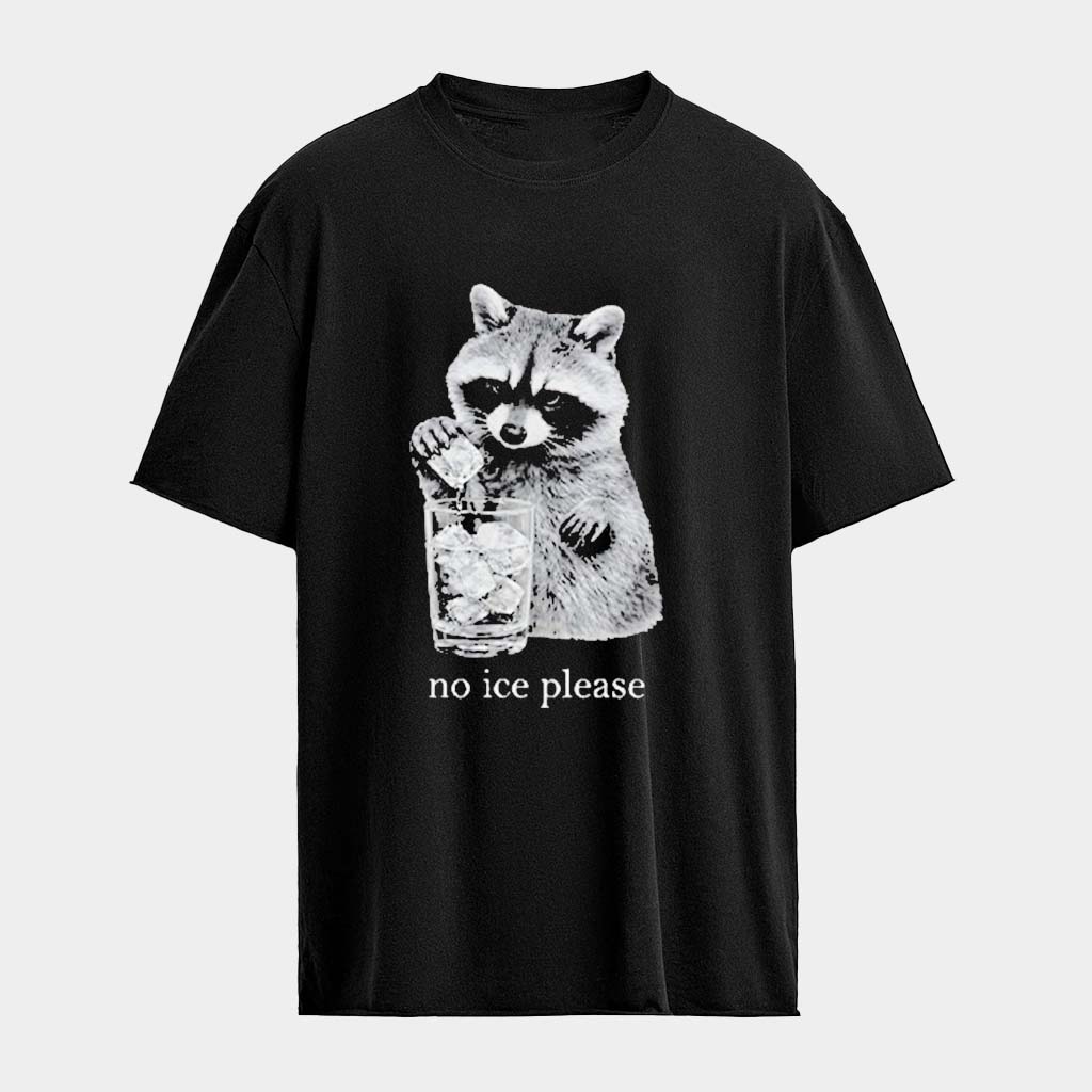 Raccoon No Ice Please Shirt Anti ICE Apparel Gifts For Brothers