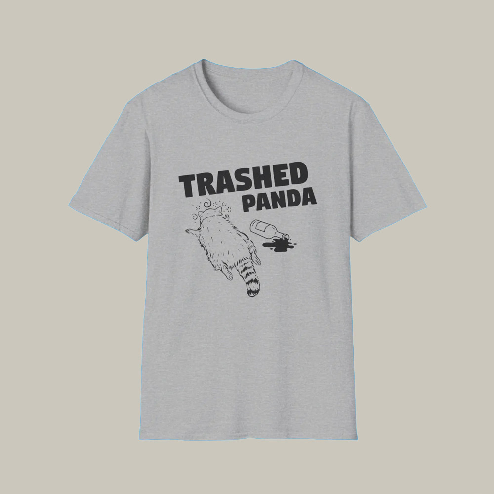 Raccoon Trash Panda T-Shirt Animal Themed Casual Wear Shirt Raccoon Lover Gifts