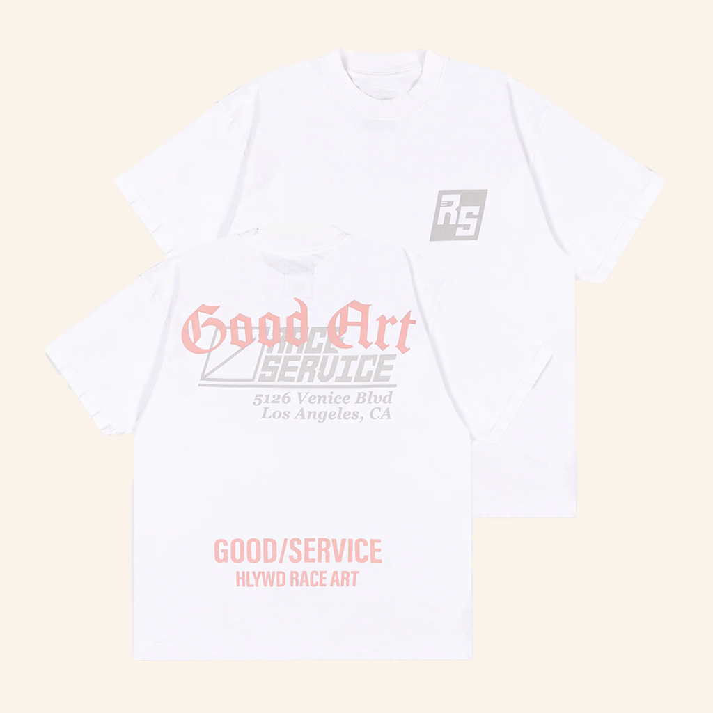 Race Service Merch Race Service X Good Art Good Service T-Shirt Gifts For Friends