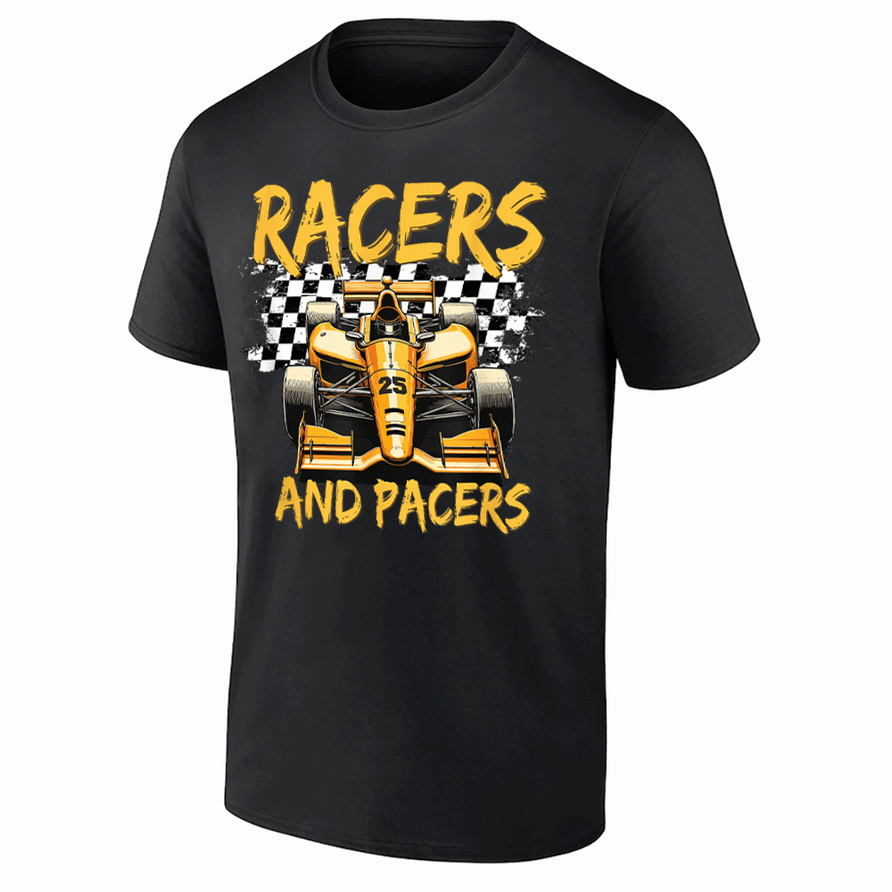 Racers And Pacers Shirt Indiana Pacers Merch T-Shirt Gifts For Basketball Lovers Fans