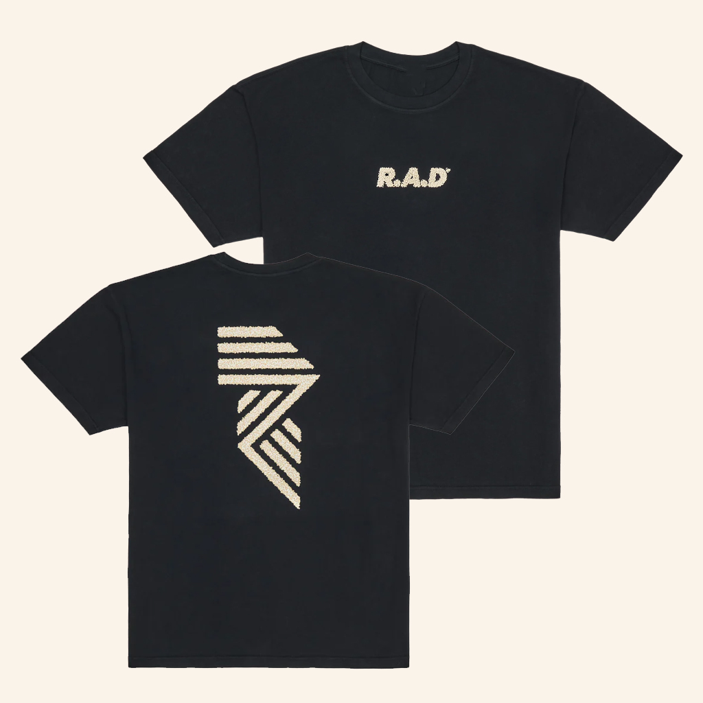 Rad Global Merch Static R Black T-Shirt RAD Shirt Christmas Ideas For Boyfriend