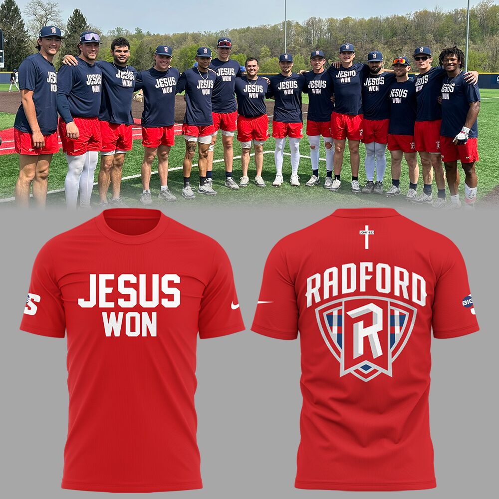 Radford Highlanders Jesus Won T-Shirt Gifts For Baseball Fans